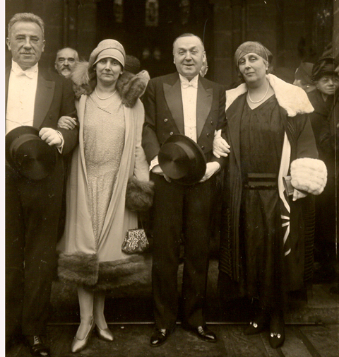 Mariage Lilette Aubry 1929